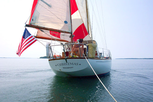 mizzen and main sails